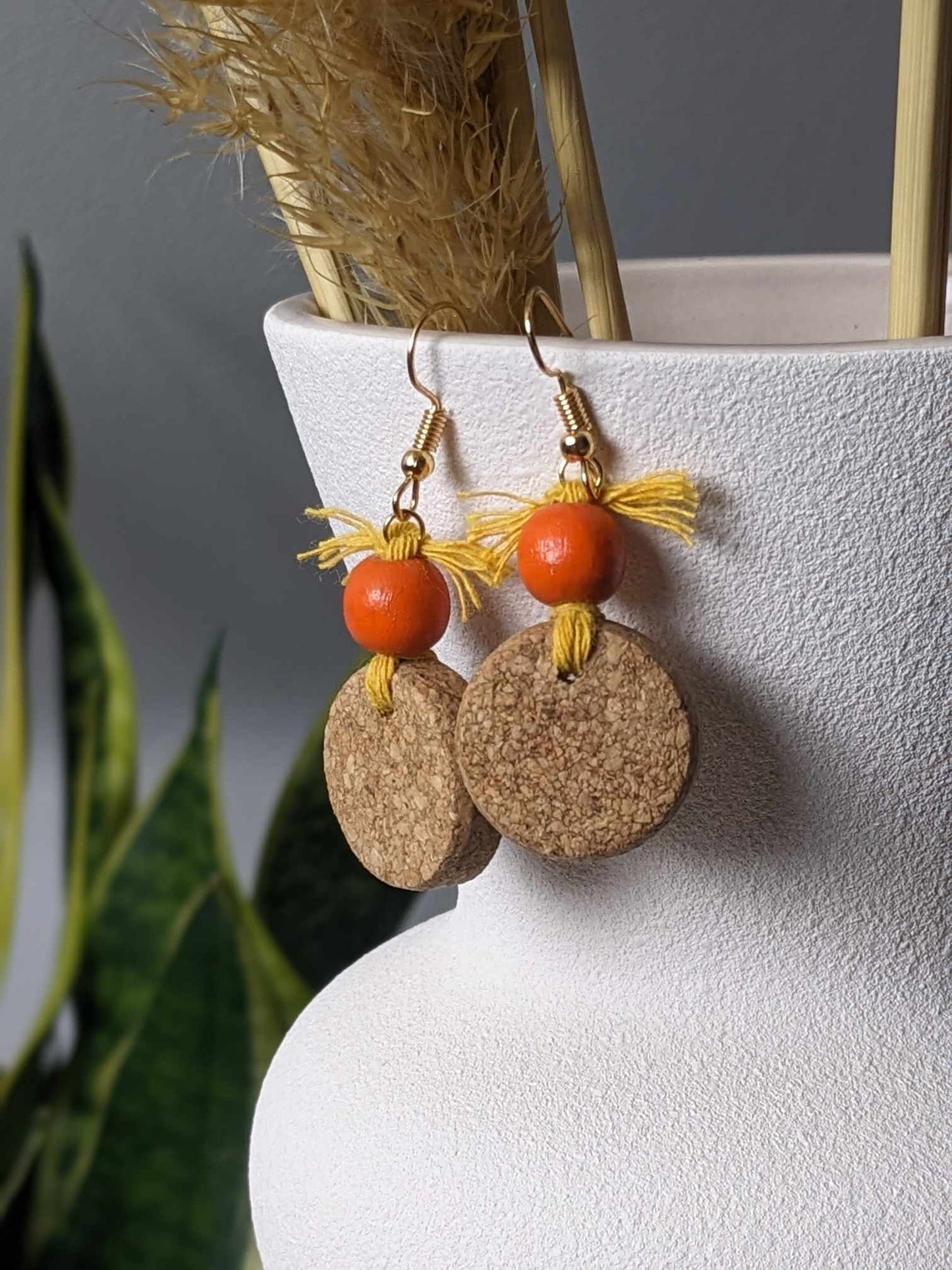 Boucles d'oreilles personnalisées avec vos bouchons sans marquage